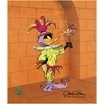 SOLD OUT! LIMITED EDITION Animation Cel with HAND PAINTED Color titled Rude Jester AP Numbered and HAND SIGNED by CHUCK JONES (1912-2002) with Certificate of Authenticity!