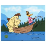 SOLD OUT! LIMITED EDITION Animation Cel with HAND PAINTED Color titled Fish Tale AP Numbered and HAND SIGNED by CHUCK JONES (1912-2002) with Certificate of Authenticity!