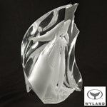 First Breath LIMITED EDITION Lucite Sculpture by acclaimed Marine Life artist Wyland, Numbered with Official Signature! Includes Certificate of Authenticity!