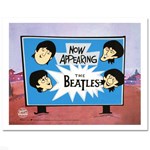 Now Appearing LIMITED EDITION Sericel re-created from The Beatles Saturday Morning Cartoon Series! Includes Certificate of Authenticity and Official DenniLu Company stamp!