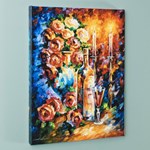 Shabbat II LIMITED EDITION Giclee on Canvas by Leonid Afremov, Numbered and Signed with Certificate of Authenticity! This Piece Comes Gallery Wrapped and Ready to Hang!