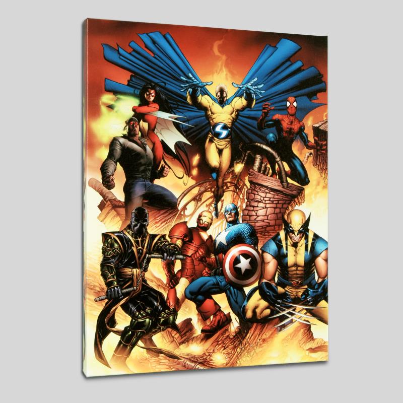 "New Avengers 1" Pop Art Marvel Comics Gallery 176282