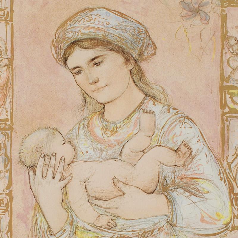 Edna Hibel Lithographs