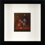 Still Life! Untitled Original Oil Painting on Canvas, Hand Signed by the Artist! Framed and Ready to Hang!