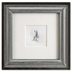 Bugs Bunny Limited Edition Hand-Tinted Looney Tunes Etching, Numbered with Certificate of Authenticity! Custom Framed and Ready to Hang!