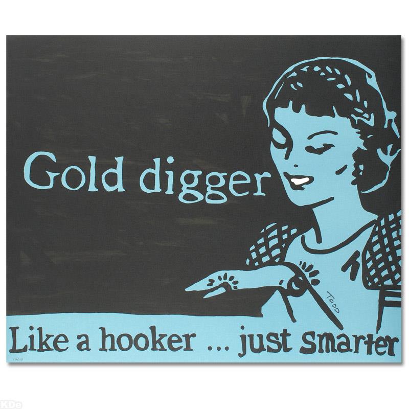 Gold Digger by Todd Goldman For Auction - 167869 | Qart.com