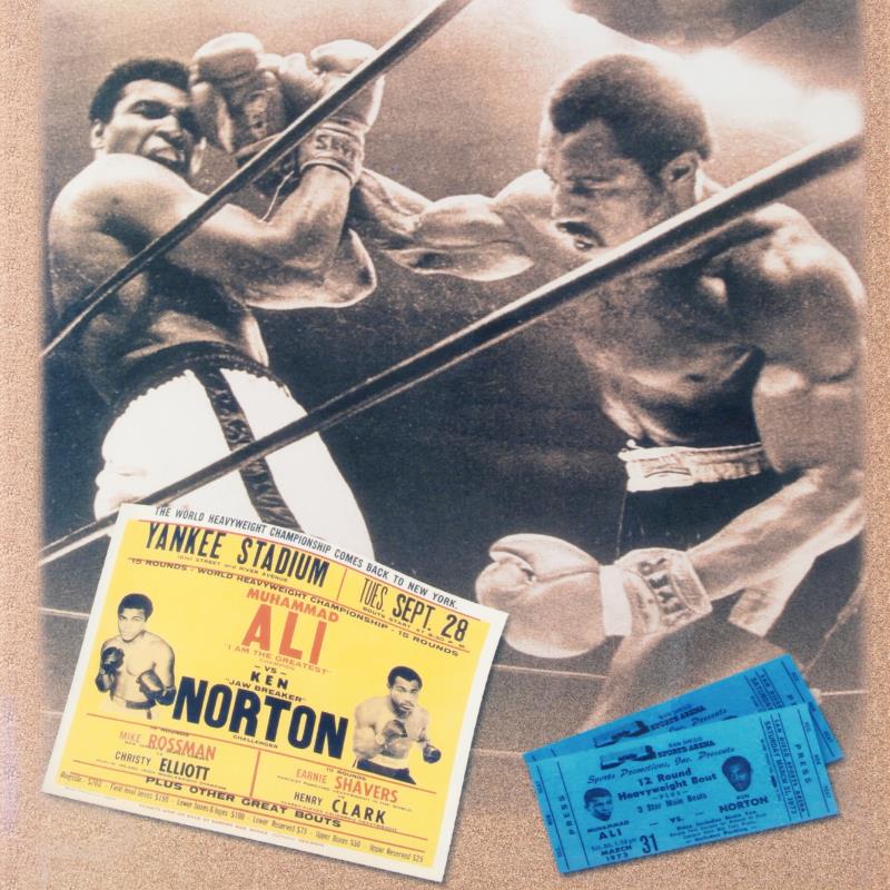 Muhammad Ali Vs Ken Norton - 1976 - Póster De Boxeo Vintage | Cuotas