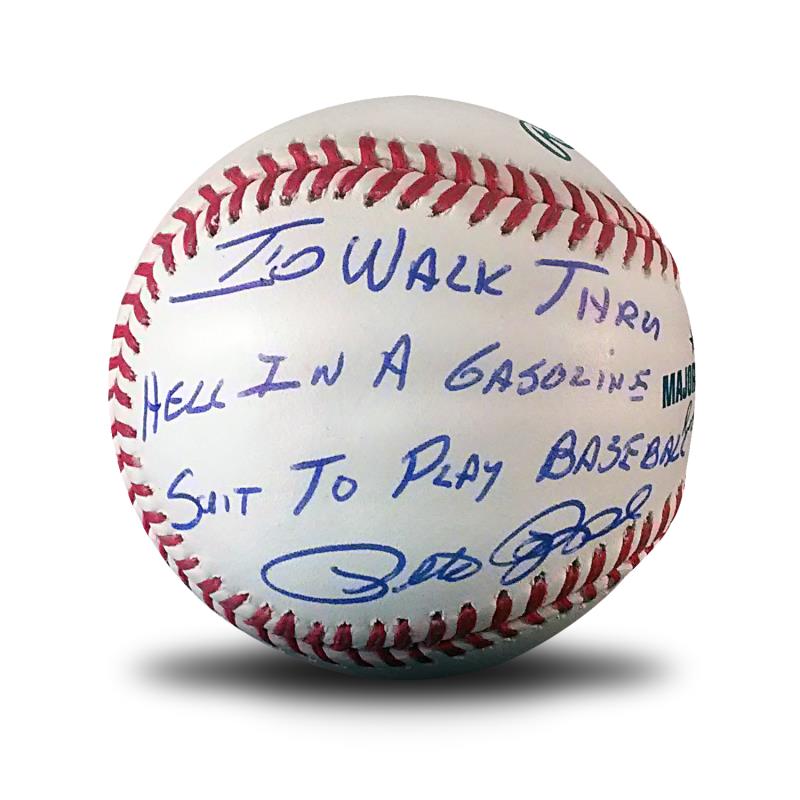 Pete Rose Signed Baseball: A Collector's Dream Memorabilia