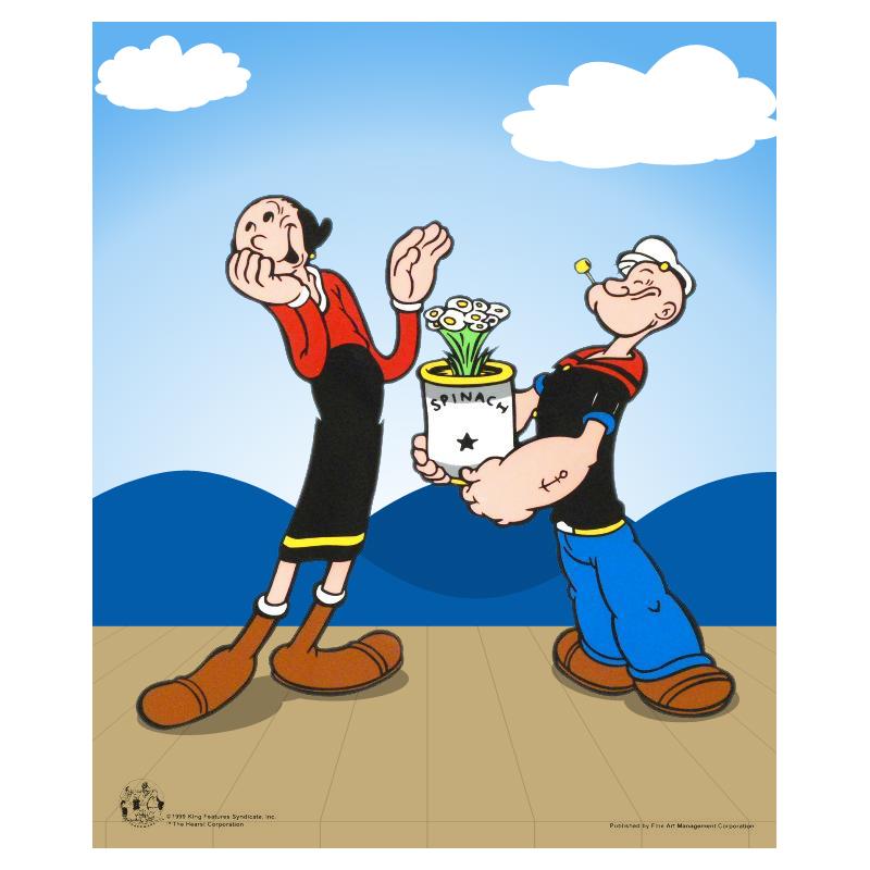 Popeye Spinach" Animation - Popeye Gallery - 218016 | Qart.com