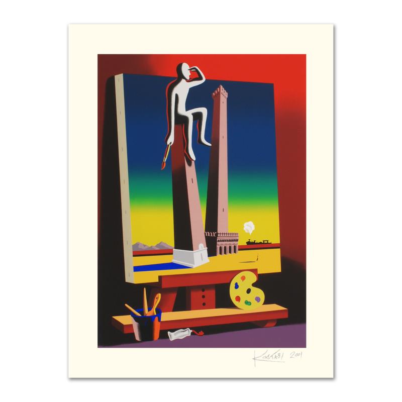 Loophole With A View by Mark Kostabi For Auction - 219820 | Qart.com