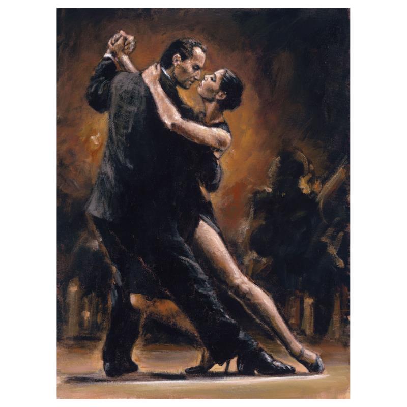 Study For Tango II Realism - Fabian Perez Gallery - 223545