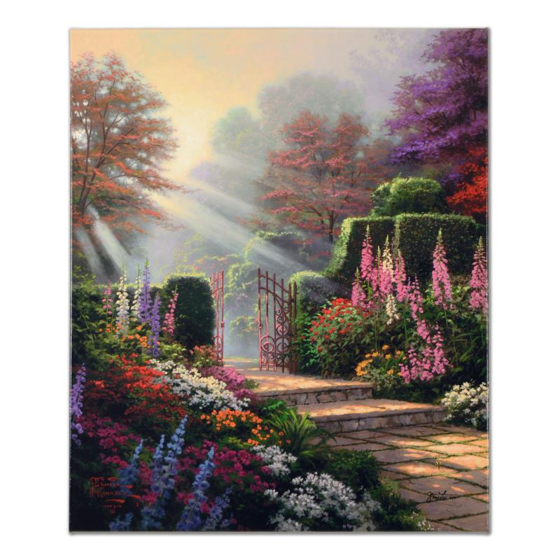 "Garden of Grace" Impressionism Thomas Kinkade Gallery 225405