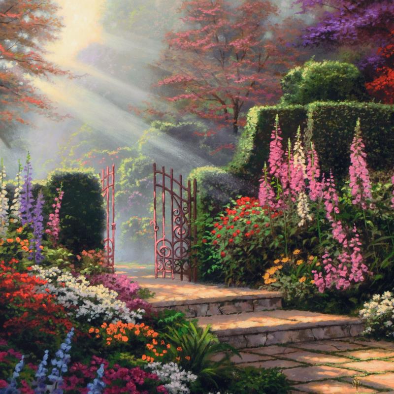 "Garden of Grace" Impressionism Thomas Kinkade Gallery 225405