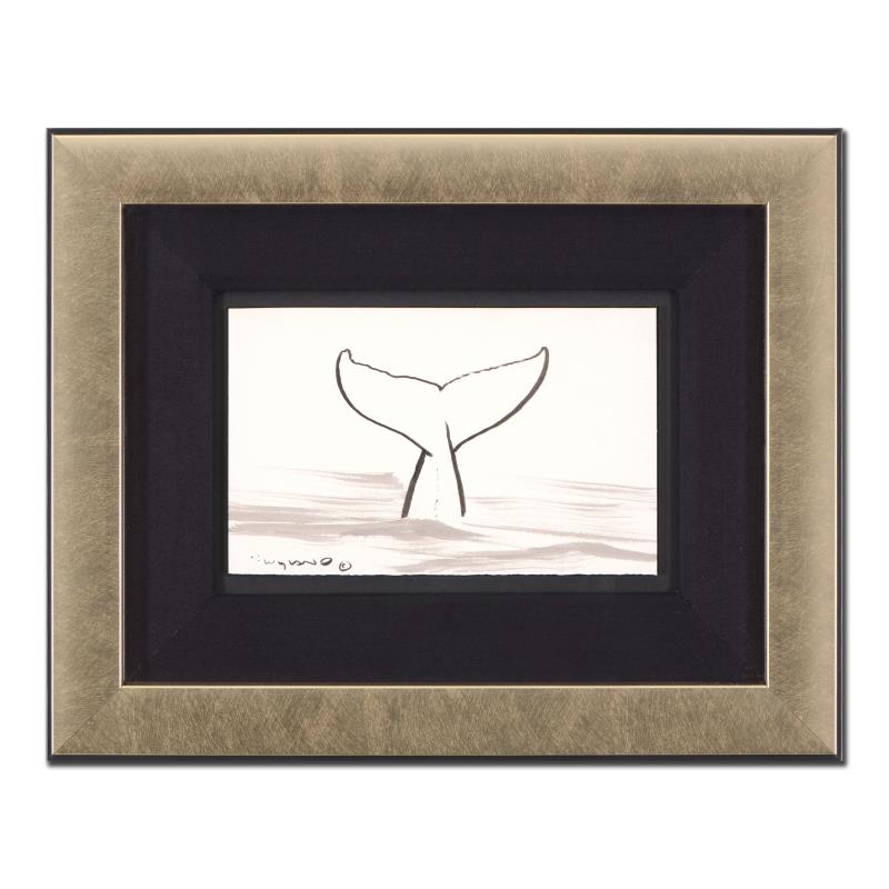 Wy LAND  whale  ワイランド　Tails of Great, Robert Wyland Giclee on Canvas 
