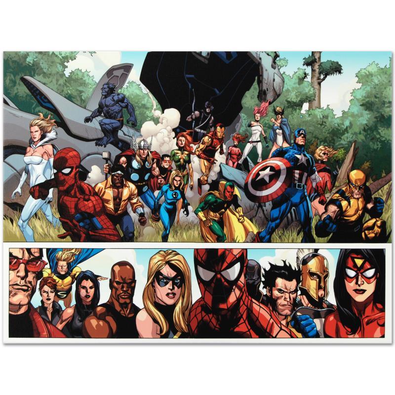 Secret Invasion Poster Book #1 VF ; Marvel Comic Book 