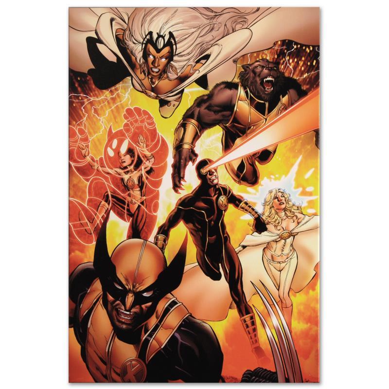 趣味・スポーツ・実用 MARVEL COMICS ART And he scores!!! X-Men #31 MARVEL SOCCER VARIANT COVER BY
