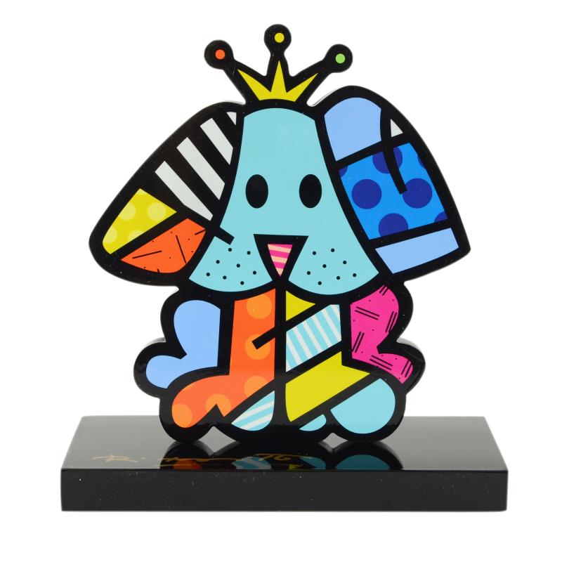 Britto "Royalty" Hand Signed Limited Edition sculpture; Authenticated