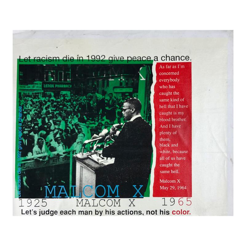 スティーブ·カウフマン　マルコムＸスクリーン Malcolm X (State 3)