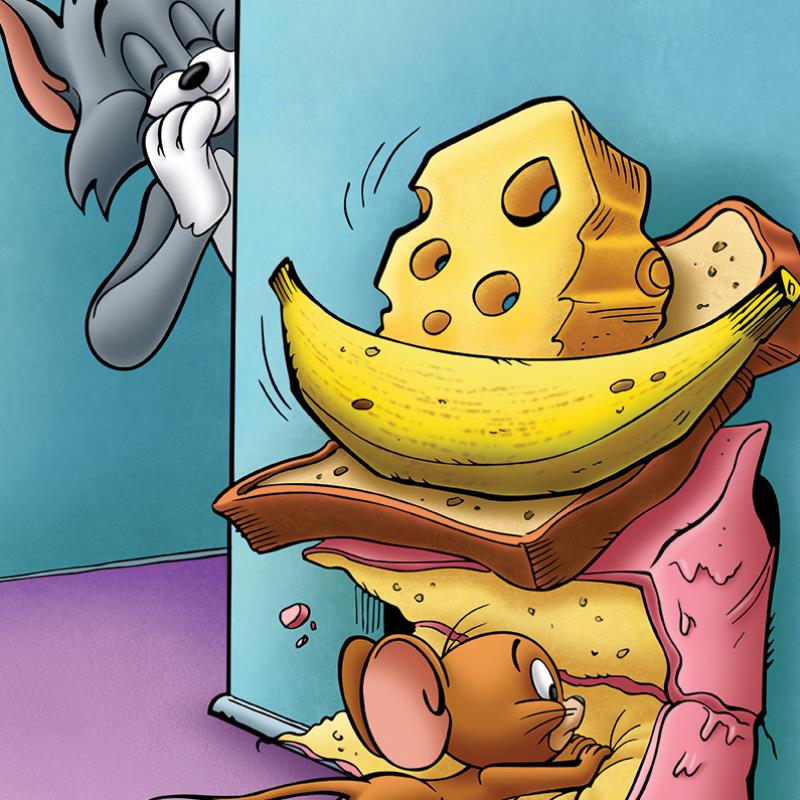 "Tom and Jerry, Hidin the Cheese" Tom and Jerry Gallery 245794