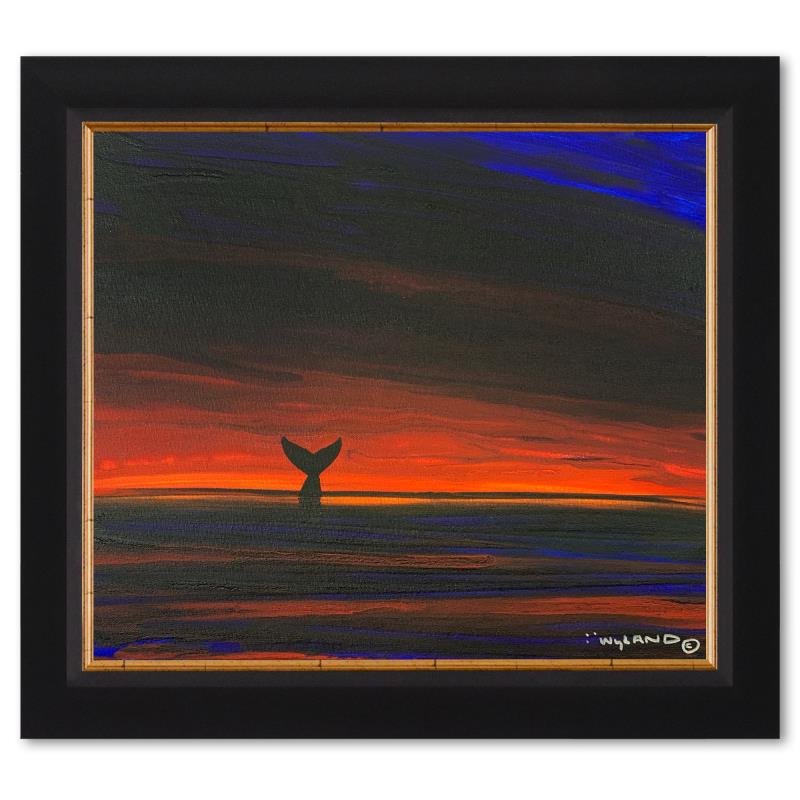 Wyland Hand Signed Framed Original Painting Ocean Wildlife Art | eBay