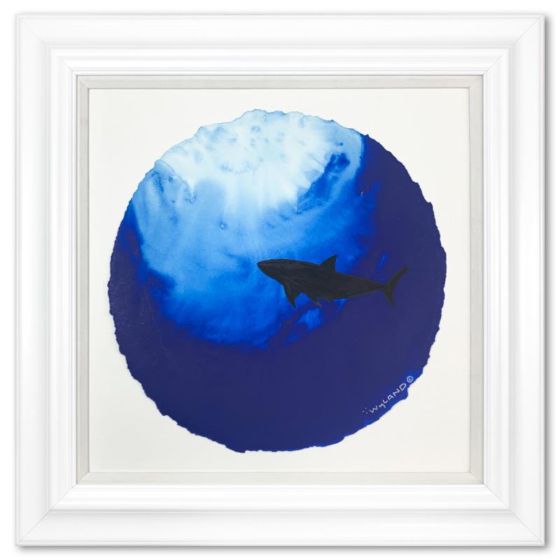 Shark Rising by Wyland For Auction - 254337 | Qart.com