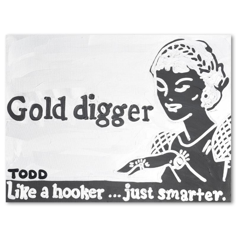 Todd Goldman gold Digger Limited Edition 