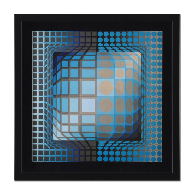 Koska-Rev by Victor Vasarely For Auction - 255519 | Qart.com