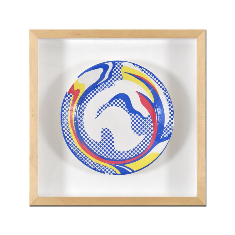 Lichtenstein Paper Plate