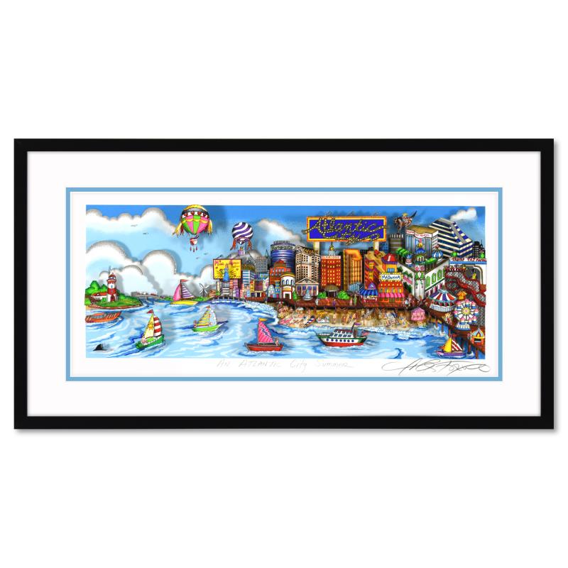 An Atlantic City Summer (Light Blue)