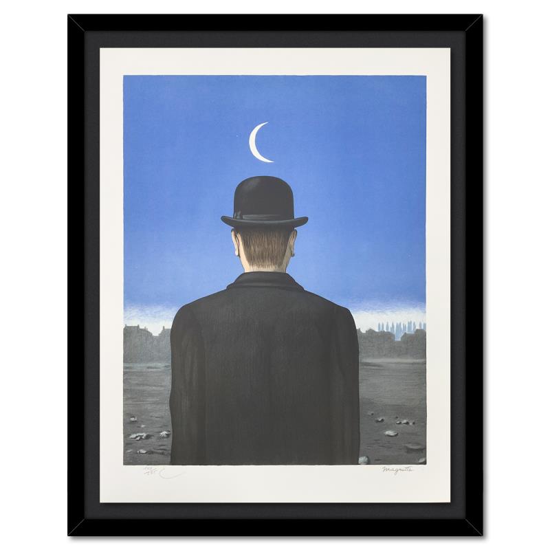 Rene Magritte、LE MAITRE D'ECOLE 、海外版超希少レゾネ、新品額付