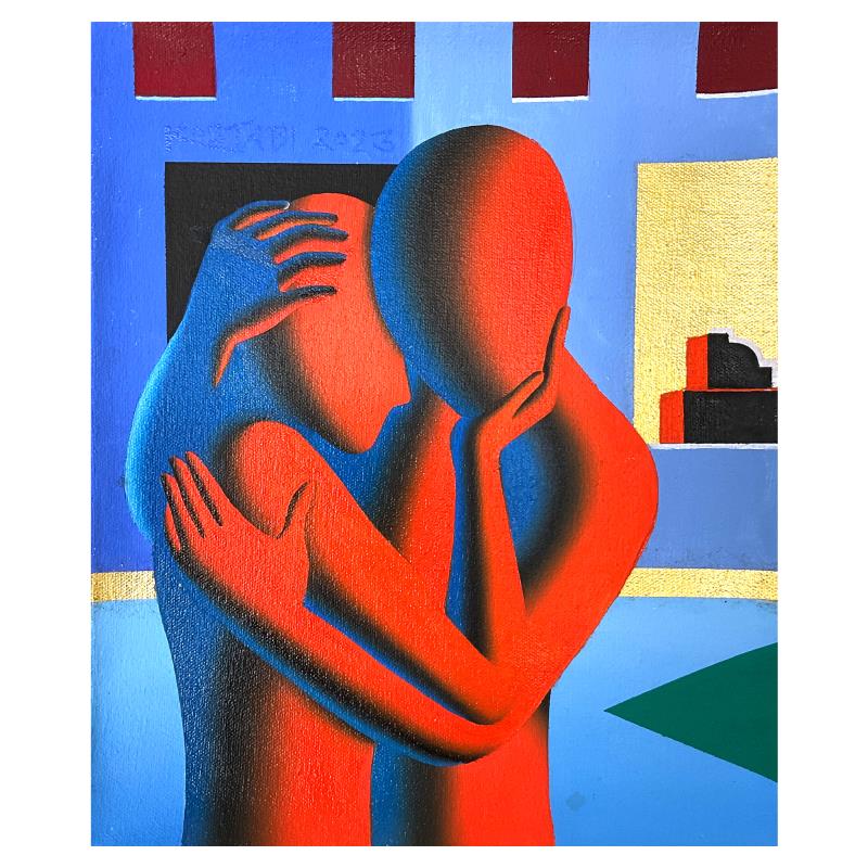 ☆マークコスタビ MARK KOSTABI 2001年 アクリル画１点物☆ ☆マークコスタビ MARK KOSTABI 2001年 アクリル画1点物