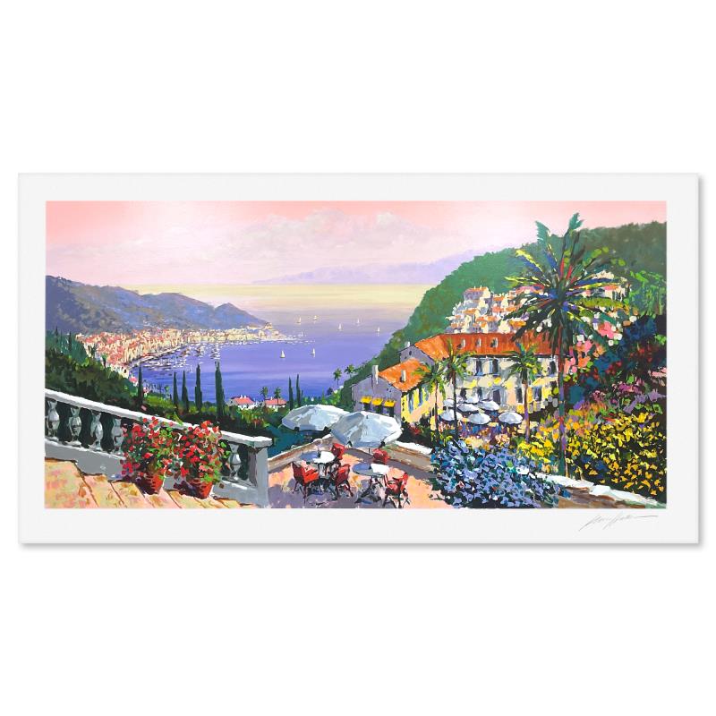 Port in a Bay by Kerry Hallam For Auction - 266244 | Qart.com