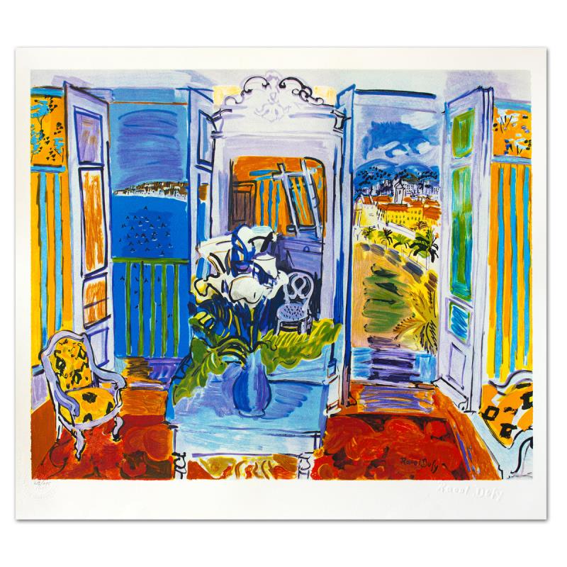 Interieur A La Fenetre Ouverte