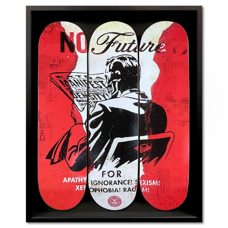 La Marianne d'Obey Giant - Des Murs à lire