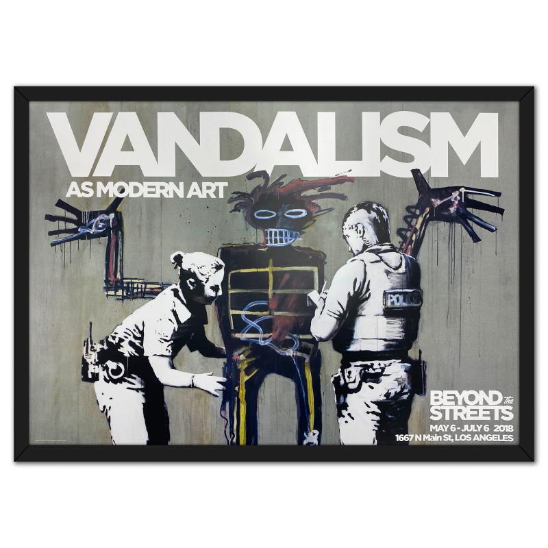 Vandalism as Modern Art - Beyond the Streets by Banksy For Auction